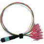Value 21.99.1100 Cabo de fibra ótica 2 m MPO 12x LC OM4 Multicolor (21.99.1100)