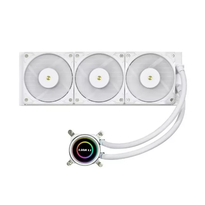 Refrigerador líquido all-in-one Lian Li Galahad II Trinity 12 cm branco