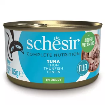 SCHESIR em geleia Atum - Alimento húmido para gatos - 85 g