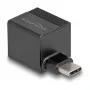 Adaptador USB Type-C para Gigabit LAN mini DeLOCK preto