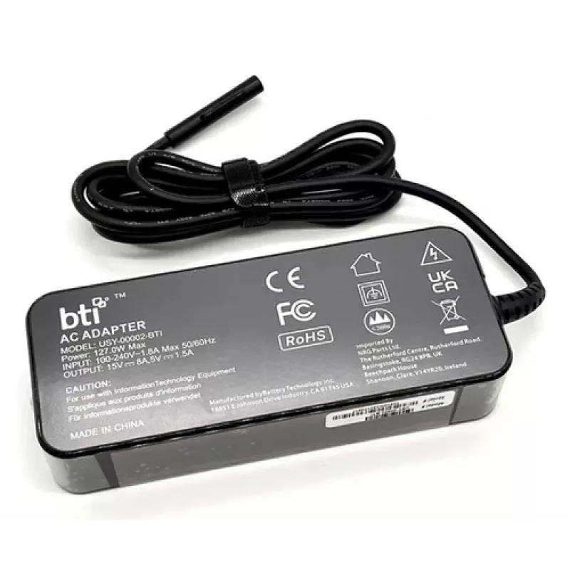 Bti 127W 15V 8A adaptador AC conector Surface - VERSÃO UE