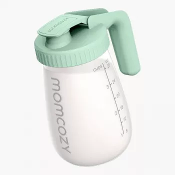 Momcozy GP01 recipiente de armazenamento de leite materno 32OZ verde