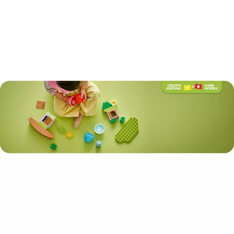 LEGO DUPLO 10440 Árvore de equilíbrio e empilhar, brinquedo de construção, 27 peças, 18 meses+, colorido