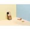Capa de proteção Man and Wood para iPhone 12 mini — Terra preto