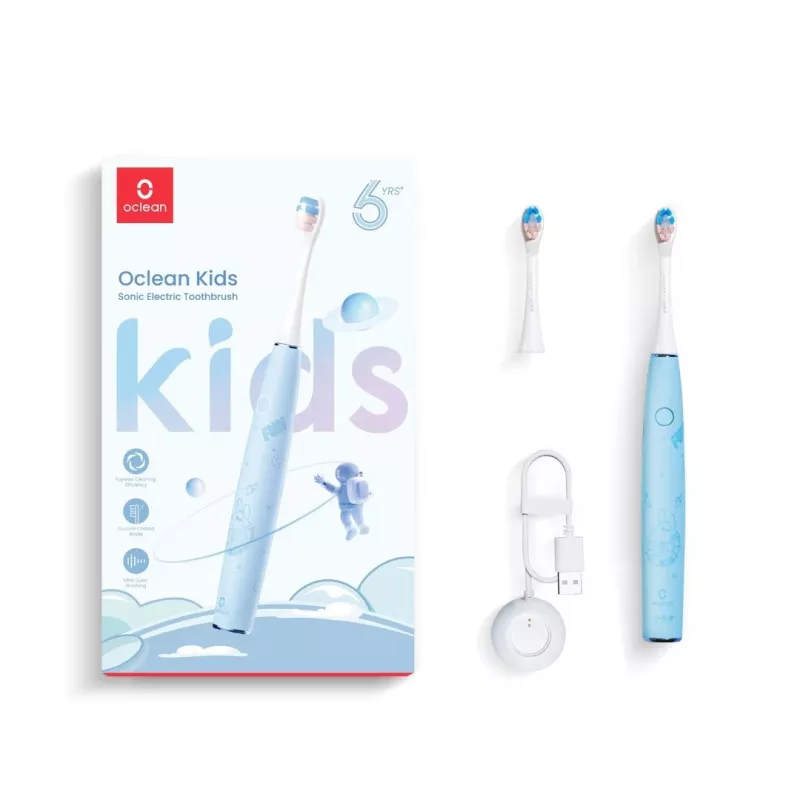 Escova de dentes Oclean Kids criança azul