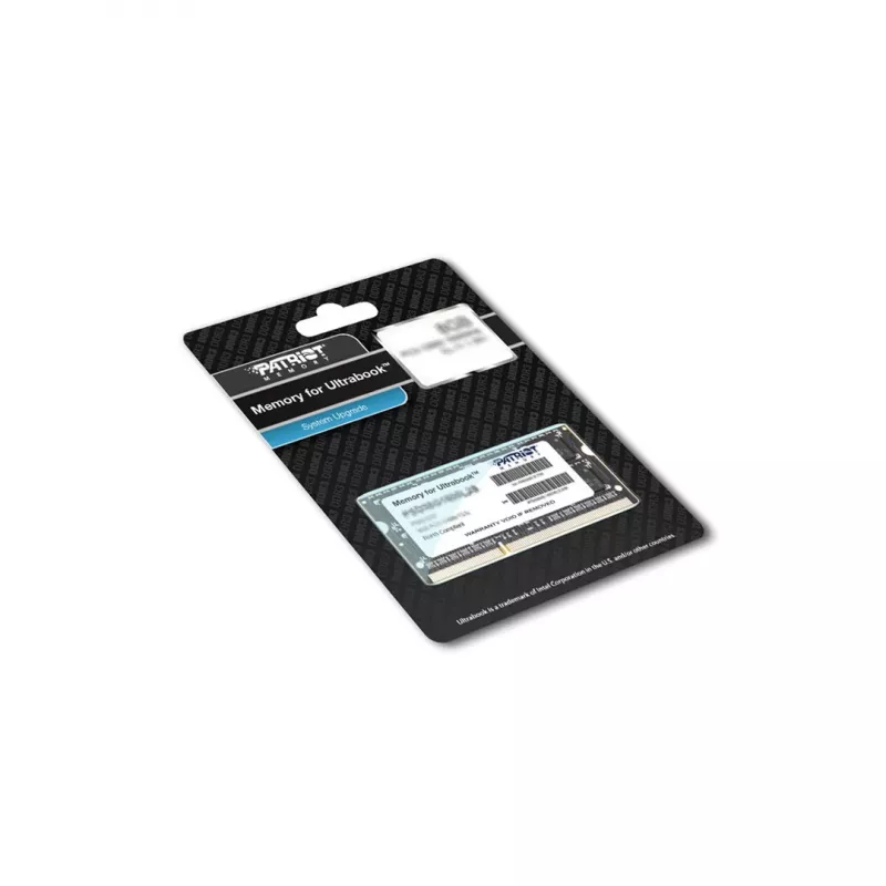 Patriot Signature Ultrabook PSD38G1600L2S memória RAM DDR3 SO-DIMM de 8 GB, 1600 MHz (PC3-12800), CL11