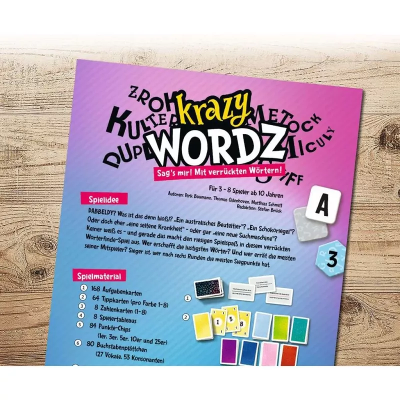 Krazy Words, jogo de sociedade