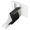 Conjunto de montagem vertical para GPU APNX GAZU-1045 Branco — suporte vertical para GPU para caixas de PC, acabamento branco
