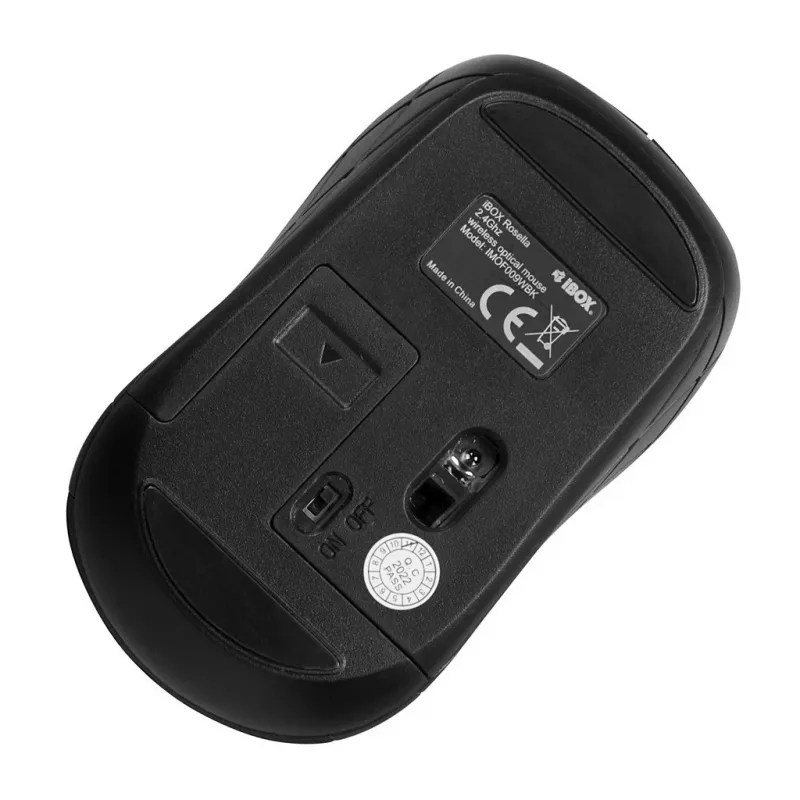iBOX Rosella i009W IMOF009WBL rato ótico sem fios, 3 botões, 800–1600 DPI, azul