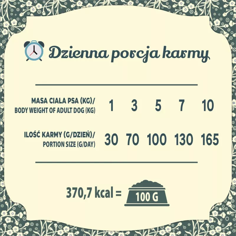 FOLK raças pequenas tradicional pato da Grande Polónia com coelho, maçãs e manjerona - comida seca para cães - 1,6 kg