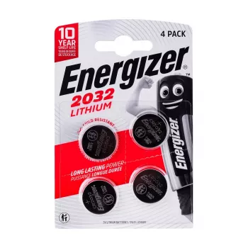 PILHA ENERGIZER SPECIALIZED CR2032, 4 unid., 3V, ECO