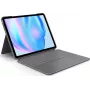 Logitech Combo Touch - Teclado e capa folio - com trackpad - retroiluminado - Apple Smart Connector - Q
