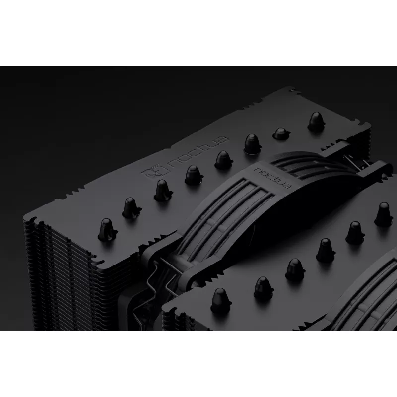 Ventoinha Noctua NF-A14x25r G2 PWM chromax.preto 140mm