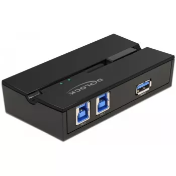 Comutador de dados para computador DeLOCK 11495 5 Gbit/s preto plástico