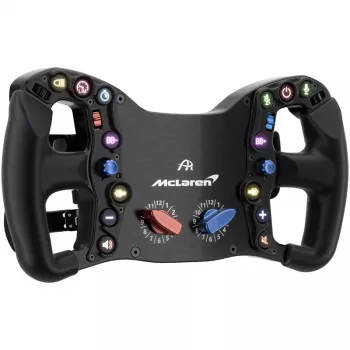 Volante de corrida Ascher Racing McLaren Artura Pro‑SC — Quick Release estilo borboleta