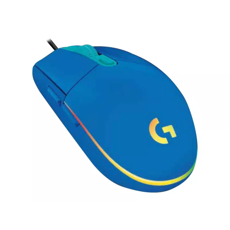 Logitech G102 LIGHTSYNC rato gaming, azul