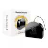 Relé elétrico Fibaro FIBEFGS-223 preto — 230 V AC, 10 A, IP20, 42×38×20 mm