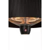 Aquecedor infravermelho SUNRED ARTIX C-HB, 1500 W, preto, IP24 para exterior