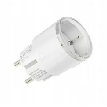 Tomada inteligente Shelly Wave Plug S Z-Wave 800 — tomada inteligente, Z-Wave 800, 230 V, 12 A, medição de potência e energia
