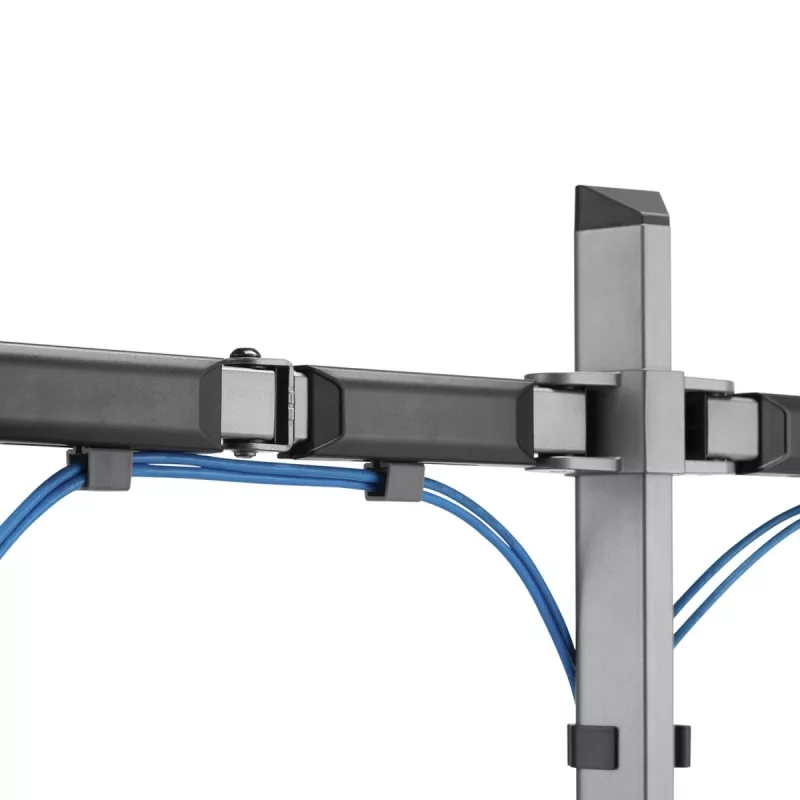 Suporte de encaixe para dois monitores Deluxe Ergo Office, 17-32, máx. 9 kg, ER-449