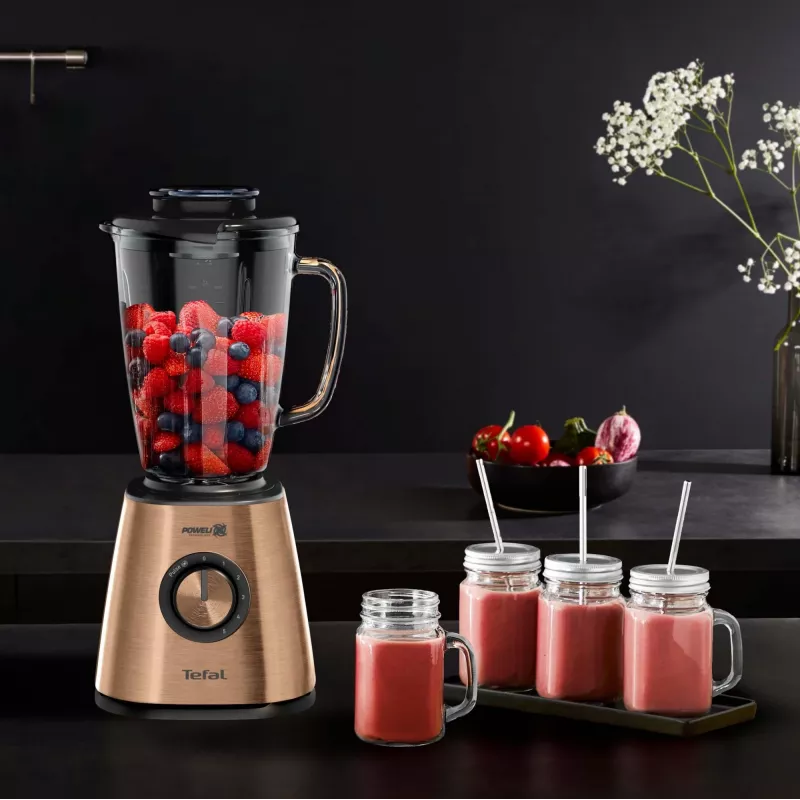 Batedeira Tefal BlendForce BL439G10 — 800 W, jarro de vidro 1,75 L, trituração de gelo