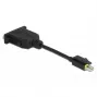 Adaptador de cabo de vídeo DeLOCK 65979 Mini DisplayPort para DVI 0,15 m