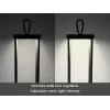Lanterna recarregável Beper P207ILI100 — preta, iluminação LED portátil