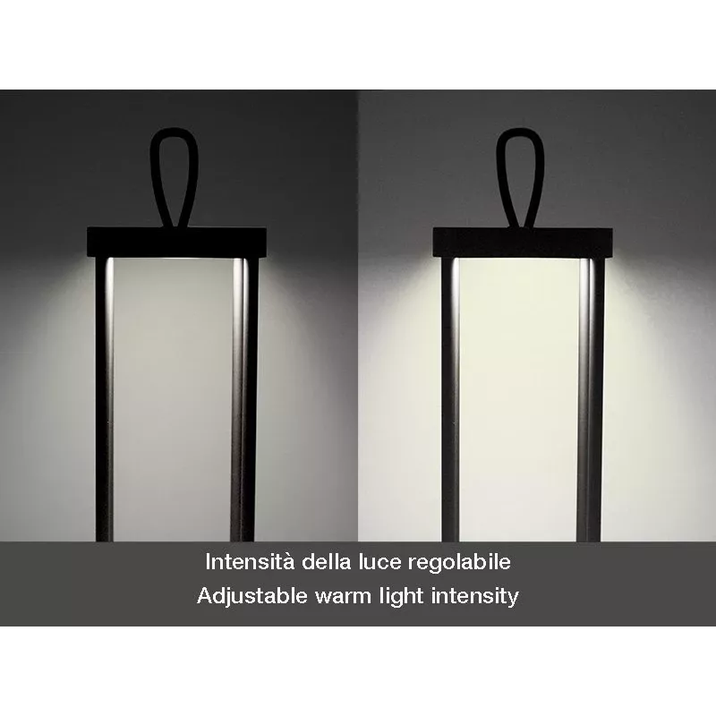 Lanterna recarregável Beper P207ILI100 — preta, iluminação LED portátil