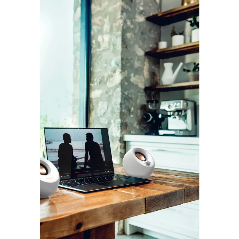 Creative Labs Pebble V3 branco Com fios e sem fios 10 W