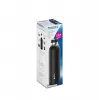 Garrafa de carbonatação BRITA 650 ml, aço inoxidável, preta, apta para máquina de lavar loiça
