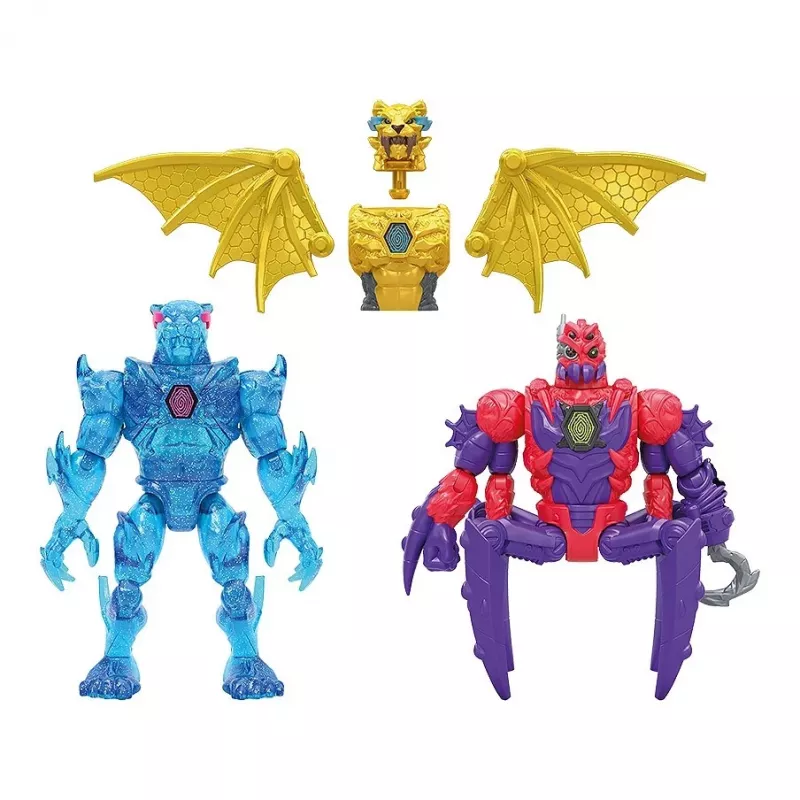 Figuras de ação Cobi Mr Beast Lab Hybrydy Multipack – conjunto colecionável da Cobi (MO-24903)