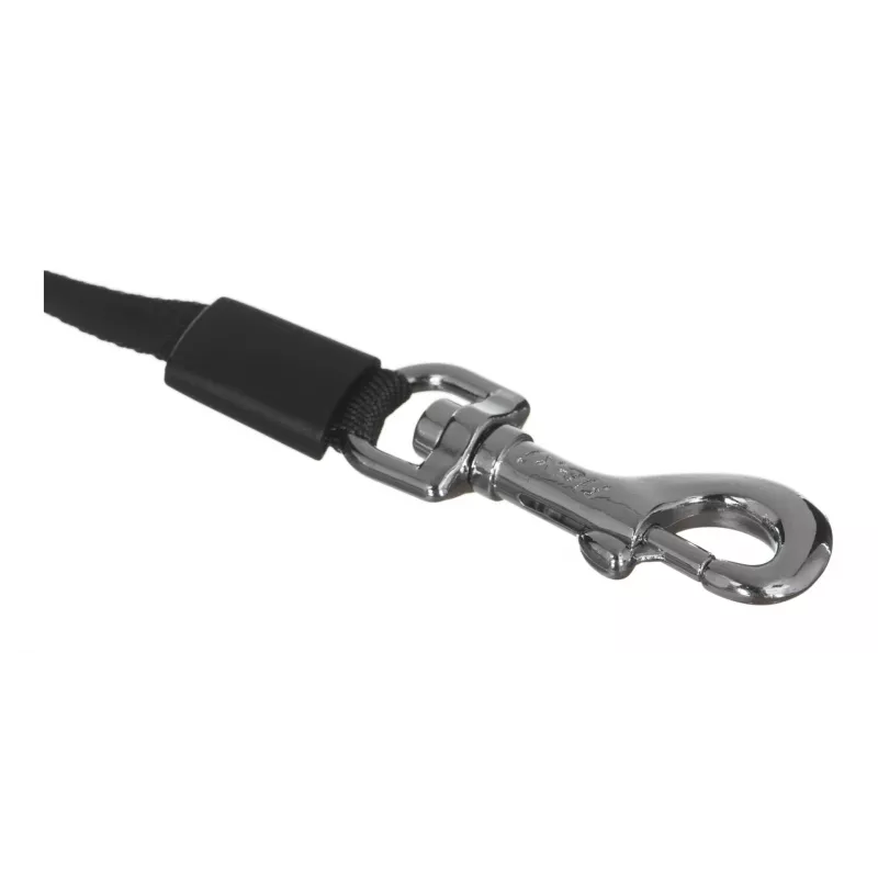 Flexi Black Design M trela extensível para cães, fita de 5 m, até 25 kg