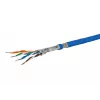 Cabo de rede Metz Connect 1308427B34145 Cat7a S/FTP azul 100m