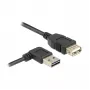 Cabo USB DeLOCK 2 m USB 2.0-A para USB 2.0-A preto