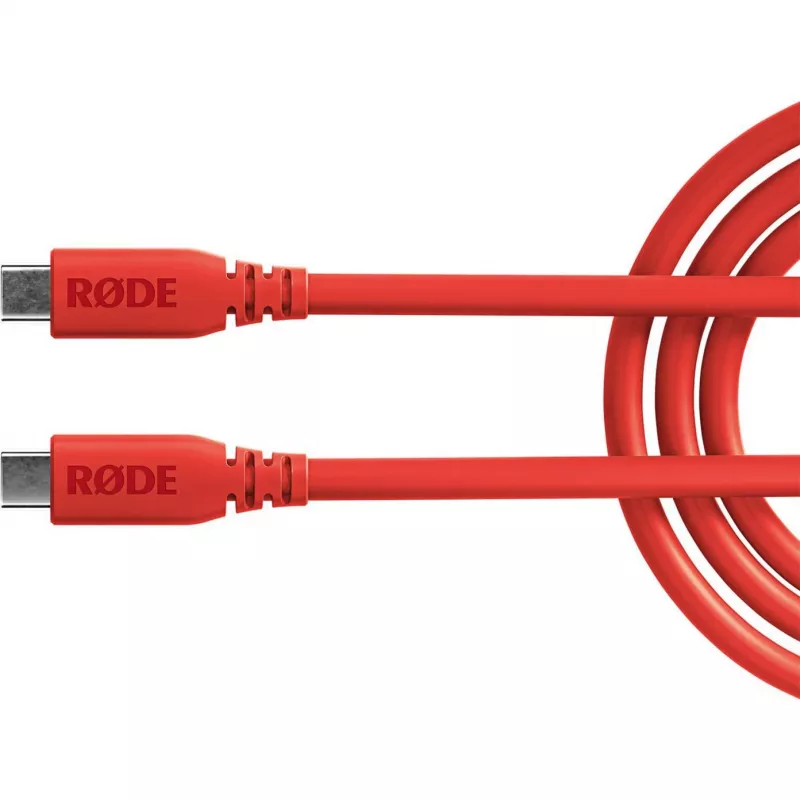 Cabo USB-C para USB-C Rode SC27-R, USB 3.2 Gen1, vermelho (2m, PD)