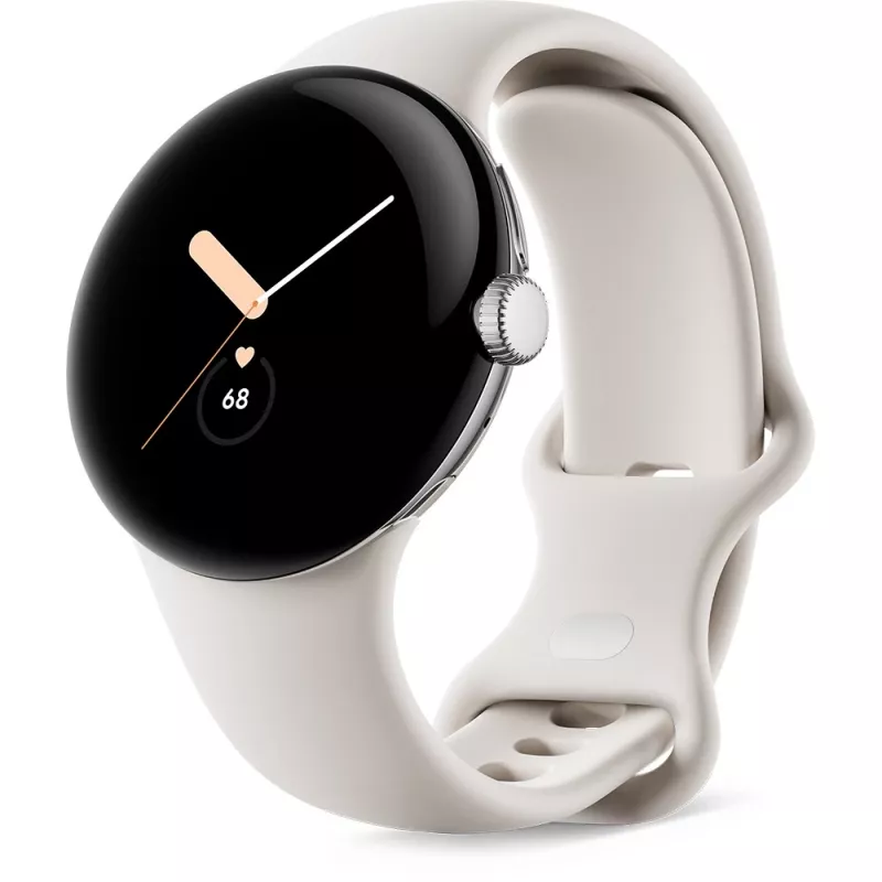 Google – Bracelete para smartwatch – Pequeno / Grande – Giz – para Google Pixel Watch (GA03264-WW)