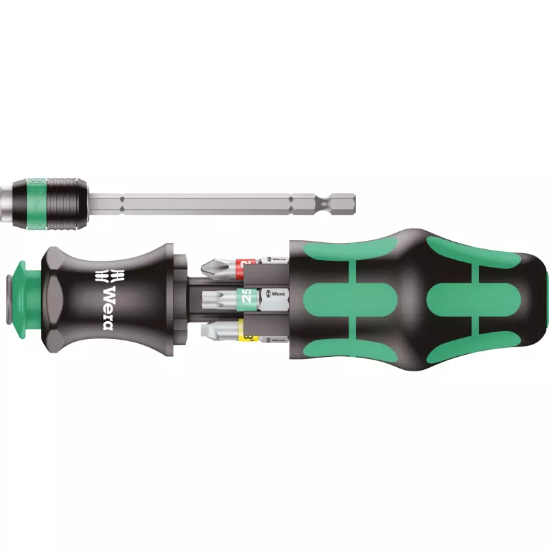 Wera Kraftform Kompakt 20 - Chave de fendas com conjunto de bits - em bolsa (05051016001)