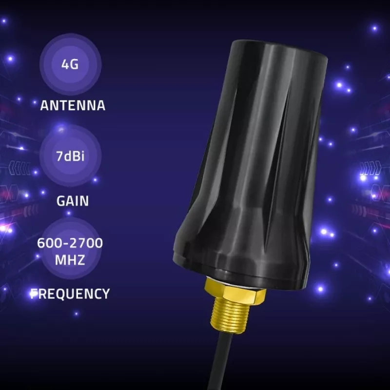 Antena dupla 4G LTE 7dBi omnidirecional, exterior