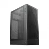 Caixa para PC DeepCool CH170 PLUS Tower preto – micro-ATX/mini-ITX, vidro temperado, USB-C, fonte de alimentação em cima