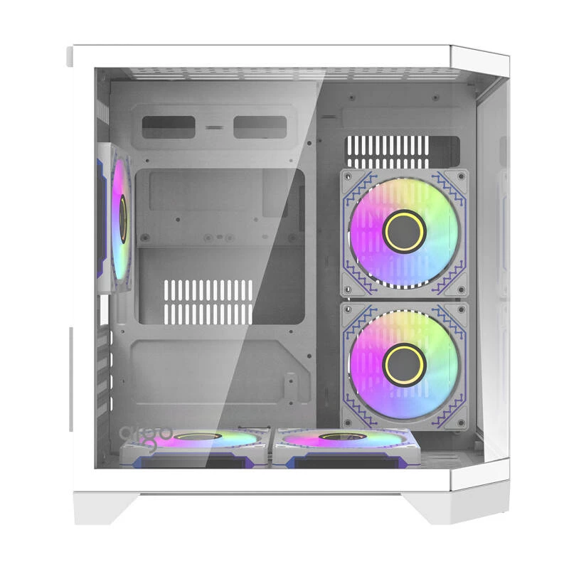 Caixa de computador Darflash FT350 + 5 ventoinhas aRGB (branco)