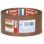 Fita adesiva de embalagem Tesa 04024 66 m × 50 mm, universal castanho, para fechar e agrupar