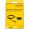 Carregador sem fios DeLOCK 66467 5W 7,5W 10W 15W estação de carregamento indutivo