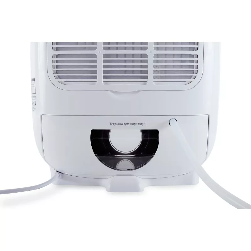 Desumidificador Meaco DD8L Branco de chão – drenagem contínua, design de dessecante energeticamente eficiente