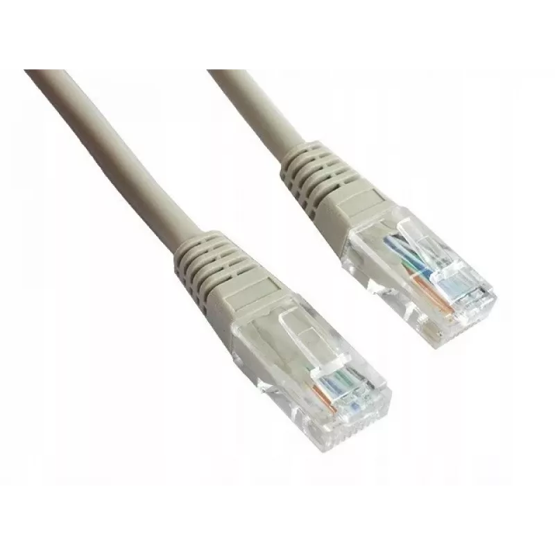 Cabo de rede LANBERG Cat6 RJ-45 para RJ-45 2 m F/UTP, condutor CCA, cinzento