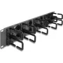 Painel de gestão de cabos DeLOCK 66746 cinzento metal/plástico 19 polegadas