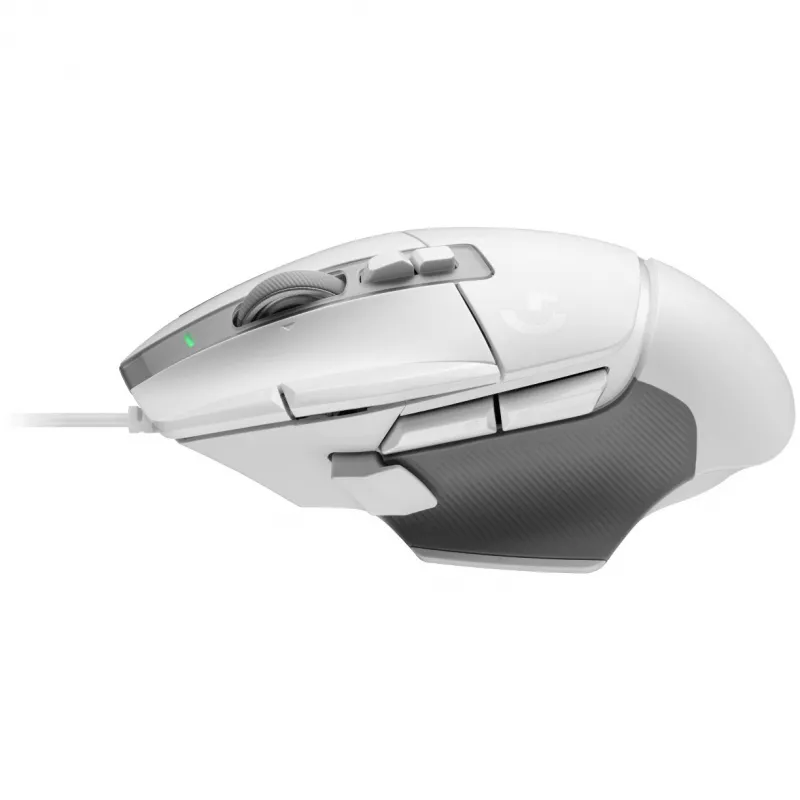 Conjunto de rato Gaming Logitech G G502 X com tapete de rato rígido G240 — Para destros, Ótico 25600 DPI, USB Type-A, 13 botões, Branco