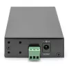 Hub USB DIGITUS 4 portas 3.0->4xA3.0 industrial line preto