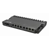 Router com fios MikroTik RB5009UPR+S+IN — 8x portas RJ-45 PoE, 2,5GbE, slot SFP+, RouterOS