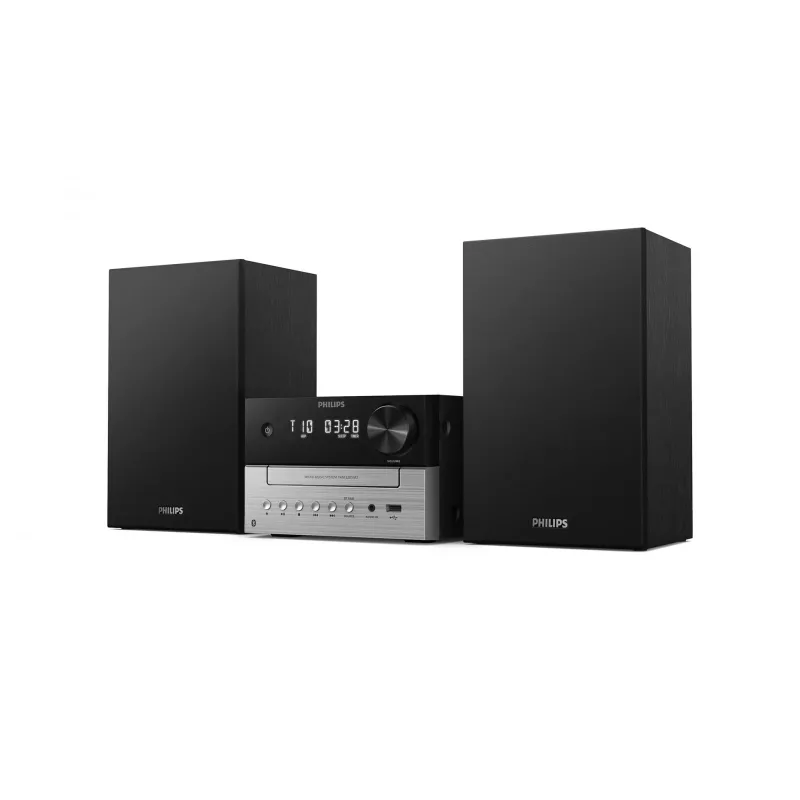 Sistema de áudio doméstico Philips TAM3205M2 micro-sistema de áudio doméstico 20 W preto, prateado