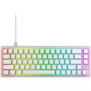 Teclado compacto CHERRY K5V2 Gaming USB QWERTY inglês branco 67 teclas RGB LED